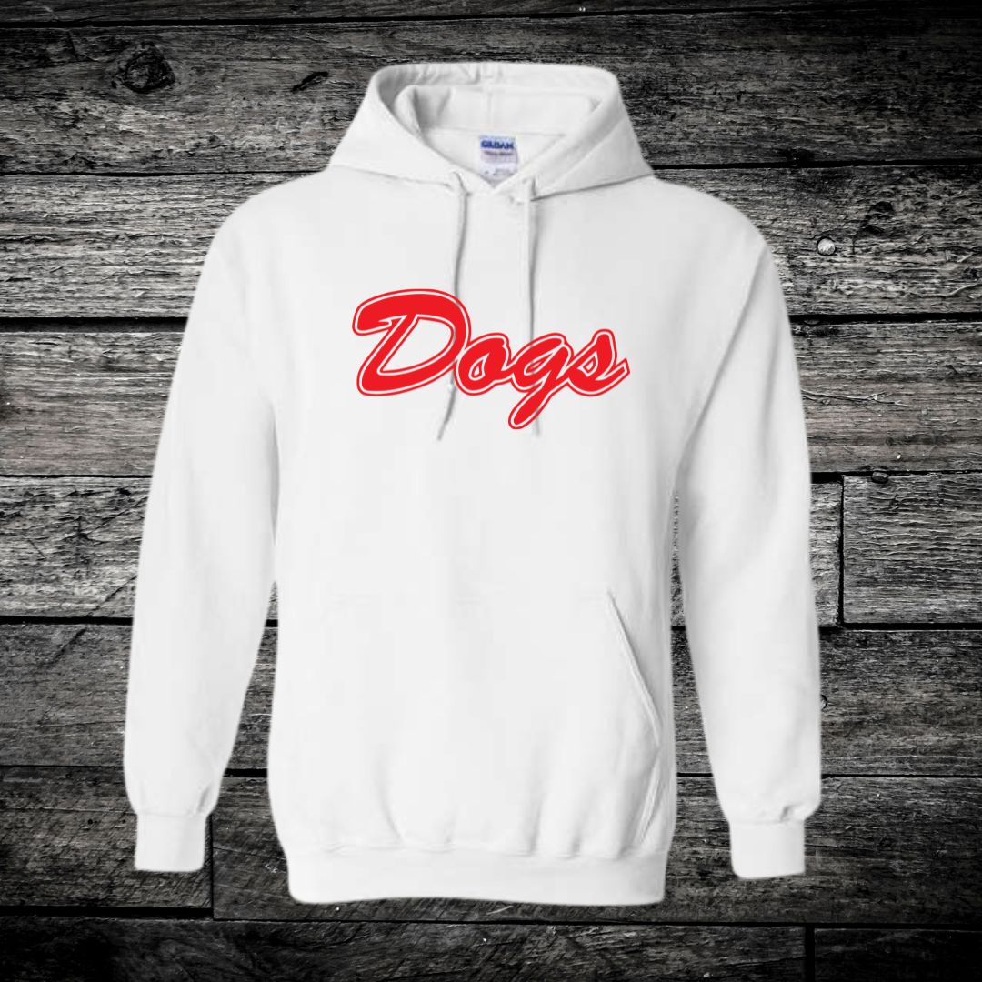 Crown Point DOGS hoodie (White)