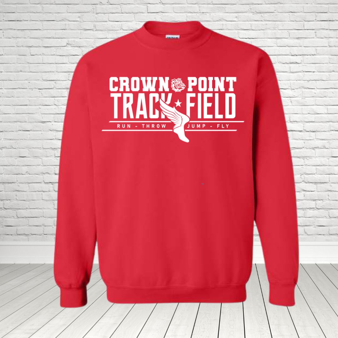 Crown Point Bulldogs Track Crew Sweatshirt