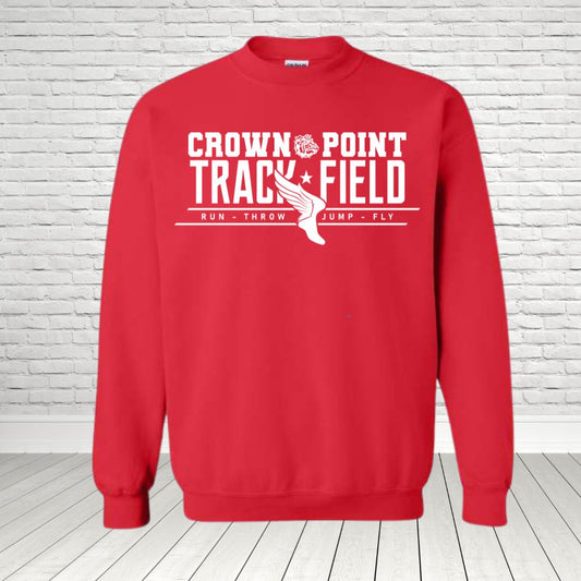 Crown Point Bulldogs Track Crew Sweatshirt