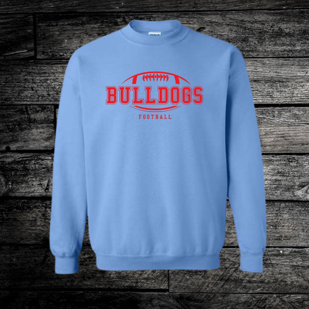 Crown Point Bulldogs Football Crew Sweatshirt