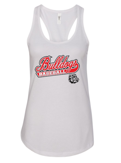 Bulldogs Baseball Racerback Tank (Adult)