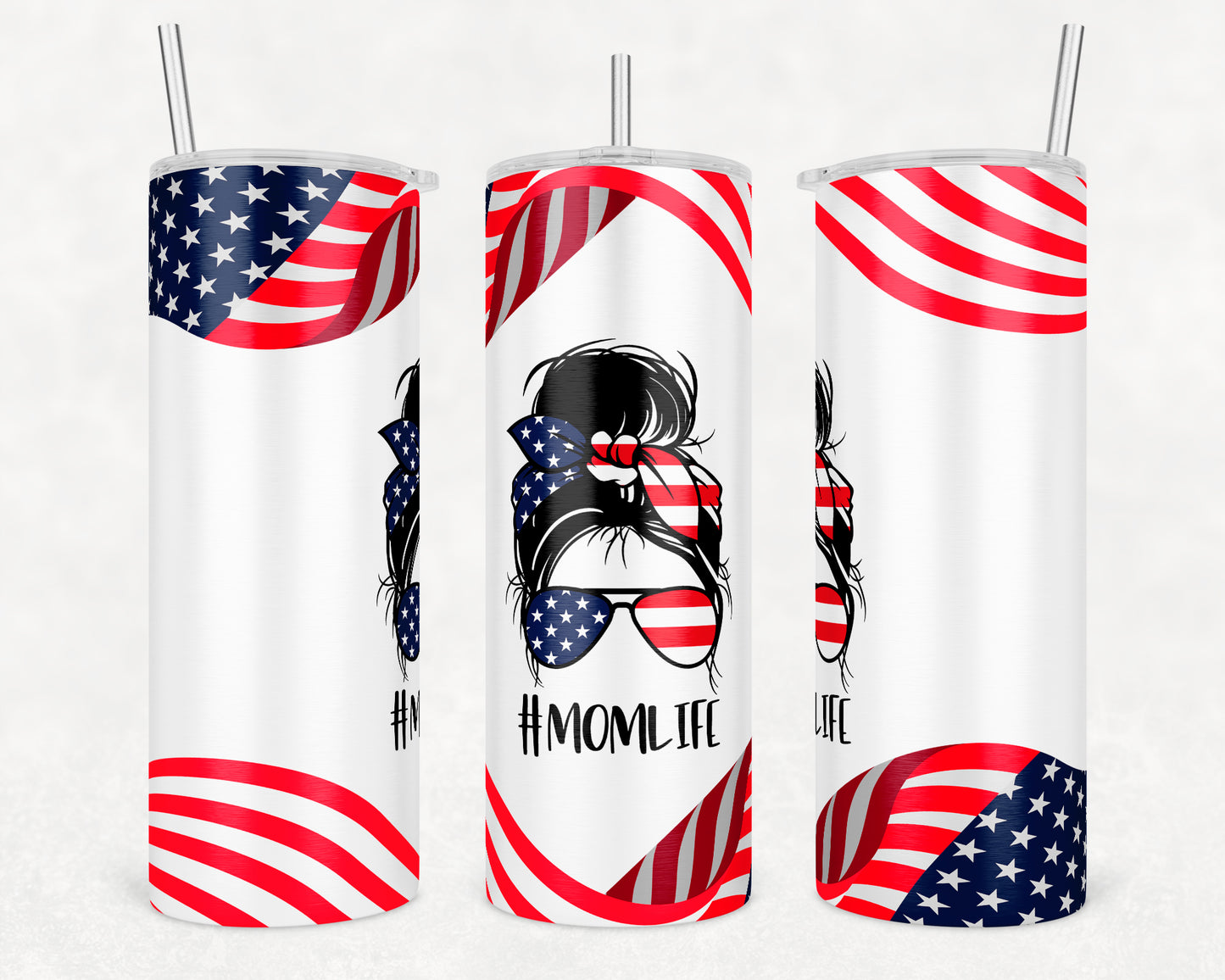 #momlife 20oz Skinny Insulated Tumbler