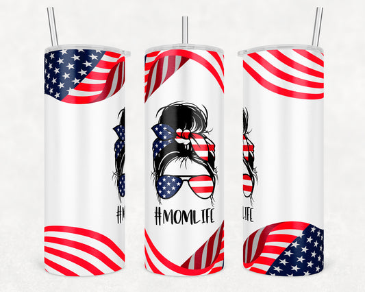 #momlife 20oz Skinny Insulated Tumbler