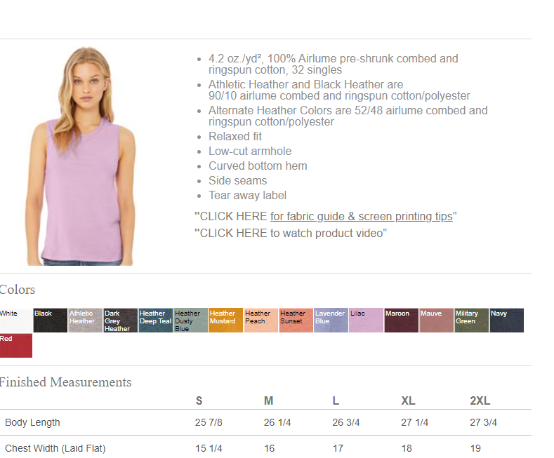 Bulldogs Baseball Muscle Tank