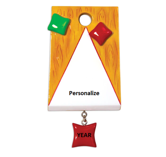 Corn Hole Game Ornament
