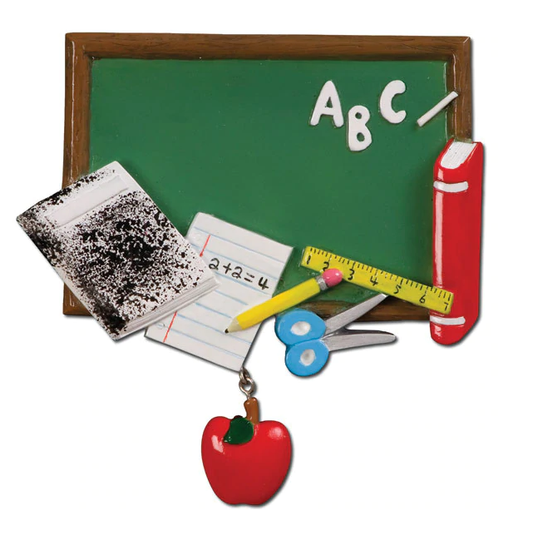 Teacher Chalkboard Ornament